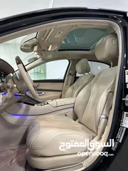  9 مرسيدس S550 موديل 2015 وارد أمريكي ( كلين تايتل ) بدون اي حوادث او غرق نظيفة جدا في حالة الوكالة