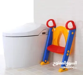  3 كرسي حمام للاطفال سلم درج تعليم الاطفال استخدام الحمام مقعد تواليت