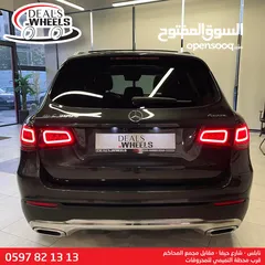  6 مرسيدس GLC300e Avantgarde بنزين وكهرباء موديل 2020 غير منمر