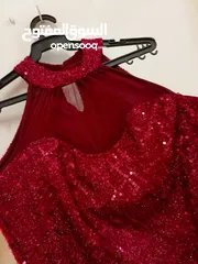  6 فساتين سهره وبدلة عرس استعمال مره واحده
