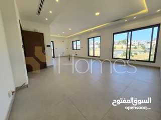  13 شقة دوبلكس طابق اول مع روف للبيع في الدمينة بمساحة بناء 340م