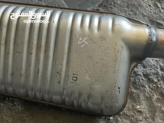  2 اكزوزتات مرسيدس وسط وخلفي يمين وشمال