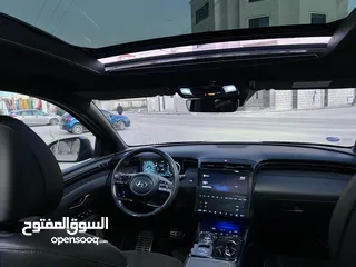  6 السعر المنافس والاقل في الاسواق توسان هايبرد (  hybrid plug-in N-Line )بالاضافات الخرافيه