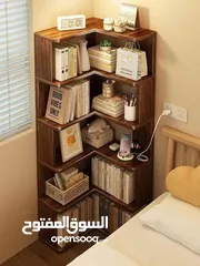  13 مكتبة شكل زاوية