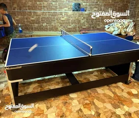  13 طاوله متعددة الألعاب4في1 متوفره الان أعلى جوده ومواصفات ستاندر بكامل اكسسواراتها لكل لعبه يوجد توصيل