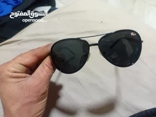  3 نظارة لاكوست استخدام خفيف  أصلية بحالة ممتازة