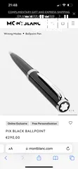  3 قلم مونت بلانك جديداصلي للبيع montblank pen