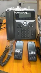  4 هواتف شبكة للاعمال من شركة سيسكو العالمية