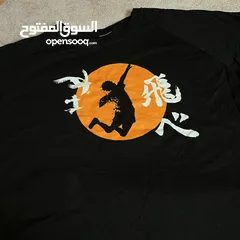  2 بلوزة انمي haikyuu. حجم لارج مناسبة للجنسين. مناسبة للصيف. لمحبي الانمي.