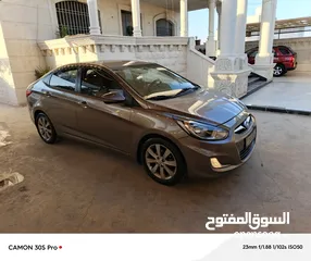  22 هونداي اكسنت موديل 2012 فحص ليوم 7جيد بدون ملاحضات مالك واحد فقط