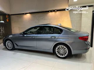 8 BMW 530i 2017 وارد شركه ابو خضر مالك اول فحص كامل بحاله الوكاله
