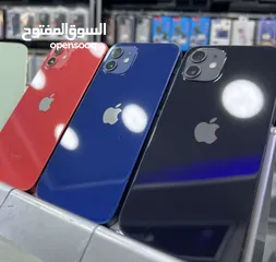  2 ايفون 12 الاصلي جيجا 64  بطارية مشكل هدية كفر ولزقة وشاحن الاصلي متوفر توصيل