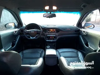  9 هونداي ايونك فل ما عدا الفتحه كهرباء موديل 2017 بسعر مغري