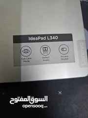  3 لابتوب لينوفو IdeaPad L340، مستعمل ونظيف للالعاب الخفيفة والتصفح.