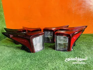  7 اضوية خلفية مستعمل اصلي تويوتا بريوس 2019-2022 Toyota Prius 2019/2022 اصلي وارد اليابان بحالة ممتازه