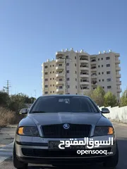  6 سكودا اوكتافيا اصل حكومي فحص نخب موديل 2007 مطور 1600بنزين نخب النخب النخب