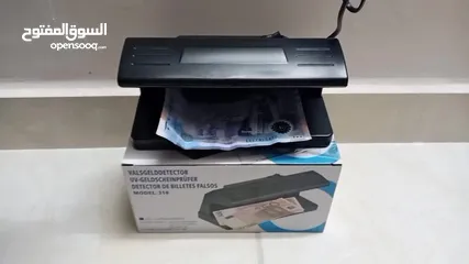  16 جهاز كاشف كشف الاموال الاوراق النقديه العملة المزوره المزيفه عمله مزوره عملة للمحلات اضائه UV
