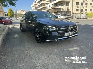  8 مرسيدس E200 افنجارد موديل 2021 لون اسود وارد وصيانه الوكاله فحص كامل فل كامل مع فتحه