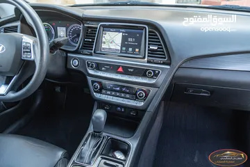  18 Hyundai Sonata 2019   السيارة بحالة ممتازة جدا