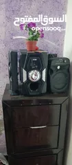  3 سماعات سيستم + صاب ويفر مضخم صوت   استعمال خفيف للبيع ......
