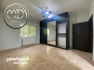  12 شقة ارضية فارغة للايجار خلدا  مساحة 230م مع ترس و حديقة 300م تشطيبات و ديكورات سوبر ديلوكس