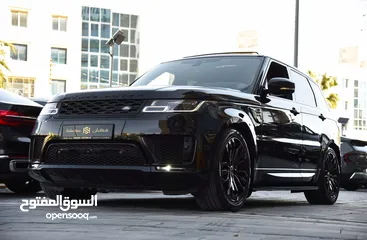  19 رنج روفر سبورت بلاك ايديشن بلج ان هايبرد Range Rover Sport HSE Black Edition 2020