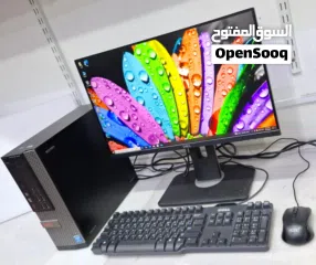  5 DELL Core i7 WIFI Computer Set With 23" Full HD Monitor 16GB RAM + 512GB SSD Ready To Use