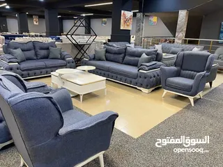  19 طقم كنب New classic استيرادمصري تفصيل9 مقاعدمصنوع من اجود انواع الخشب الزان الصلب  بالكامل