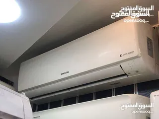  4 مكيفات  عادي (روتري) طن 1 طن 1.5 طن 2 طن مستعمل بحالة الوكاله  من كوخ الاسكيمو للتكييف والتبريد