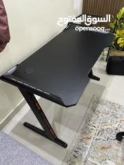  2 كرسي مع طاولة جيمنج gaming table and chair