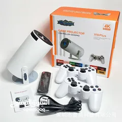  1 بروجكتر وجهاز عرض ألعاب ULTRA PRO جهاز محمول يجمع بين وحدة تحكم ألعاب و جهاز عرض،