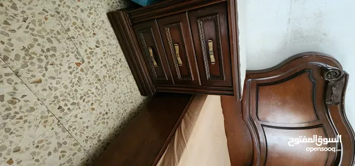  4 غرفة نوم خشب زان بالكامل