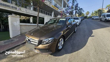  1 مرسيديس e200 موديل 2016 بحالة ممتازة