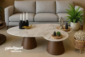  17 طاولات وسط وسفرة وطربيزات بأجمل التصاميم توصيل الضفة والداخل من اجمل البضائع التركية