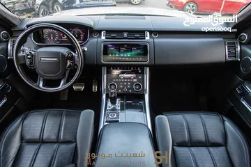  17 Range Rover Sport P400e Hse 2021 Black package     يمكن التمويل