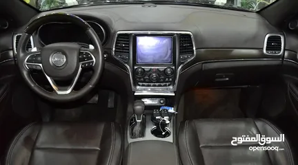  11 Jeep Grand Cherokee Overland 4x4 ( 2018 Model ) in Black Color GCC Specs