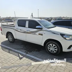  2 Toyota hilux model 2017 gcc full auto good condition very nice car everything perfect