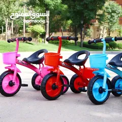  6 دراجات ثلاثية للاطفال موديلات رائعة مع موسيقى واضاءة والعاب