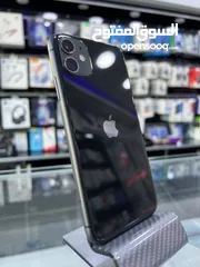  2 iPhone 11 (64 GB) ايفون 11 مستعمل  بحالة ممتازة / مغير بطارية اصلية بشركة ايفون  نسبة بطارية 100٪؜