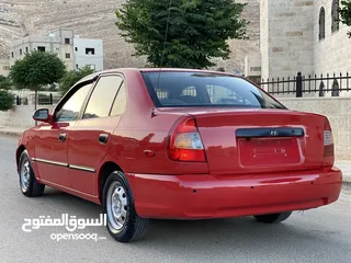 4 هونداي اكسنت موديل 2001