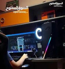  2 جهاز كمبيوتر جيمنج بحالة شبه جديد