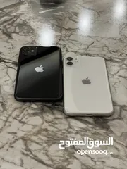  3 iPhone 11 اجهزة بحالة الجديد غير مفتوحة كامل قطعهم الأصلية