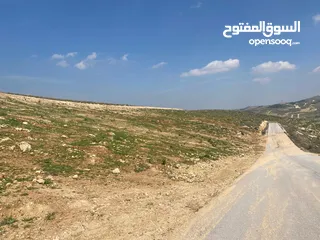  10 قطعة ارض للبيع في أجمل مناطق بيرين ( اعلى قمة )  فرصة العُمر في مشروعنا في بيرين