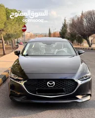  7 مازدا زوم 3 SkyActive مايلد هايبرد 2023 وارد الخياط عداد 43 ألف فقط كرت ابيض