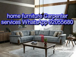 8 carpenter/furniture fix repair/shifthing/curtains, tv fixing in wall/نجار/إصلاح أثاث، إصلاح/ستائر، إ