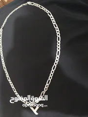  1 سنسال فضه جديد رجالي بسعر مغري