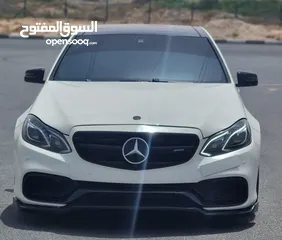  1 مرسيدس E300 2013 خليجي محول بدي كت E63 AMG بدون حوادث