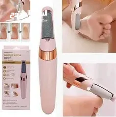  2 مبرد القدم الكهربائي ( شحن ) فلوليس الخرافي يزيل على الفور الجلد الجاف والميت غير المريح من الكعب