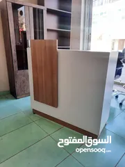  4 كاونترات  استقبال 120سم شامل التوصيل والتركيب مع إمكانية اختيار اللون والموديل المناسب