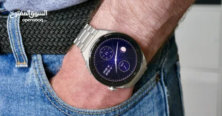  4 Huawei GT3 Pro Titanium (46mm) ساعة  هواوي جيتي 3 برو تيتانيوم الاصلية جديدة مسكرة  بالكرتونة //////